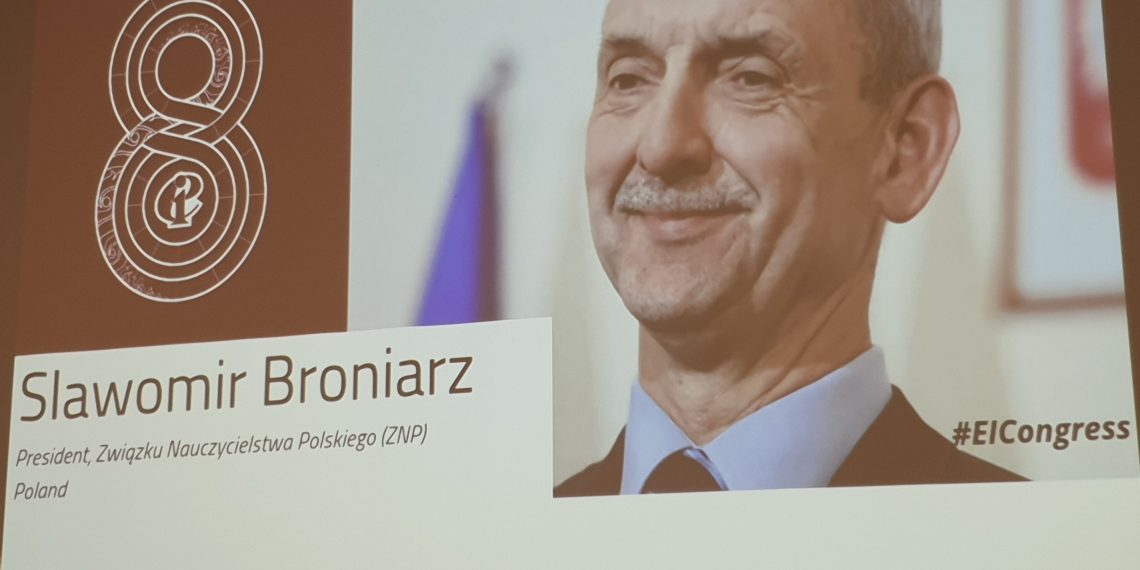 Sławomir Broniarz po raz kolejny we władzach Education International