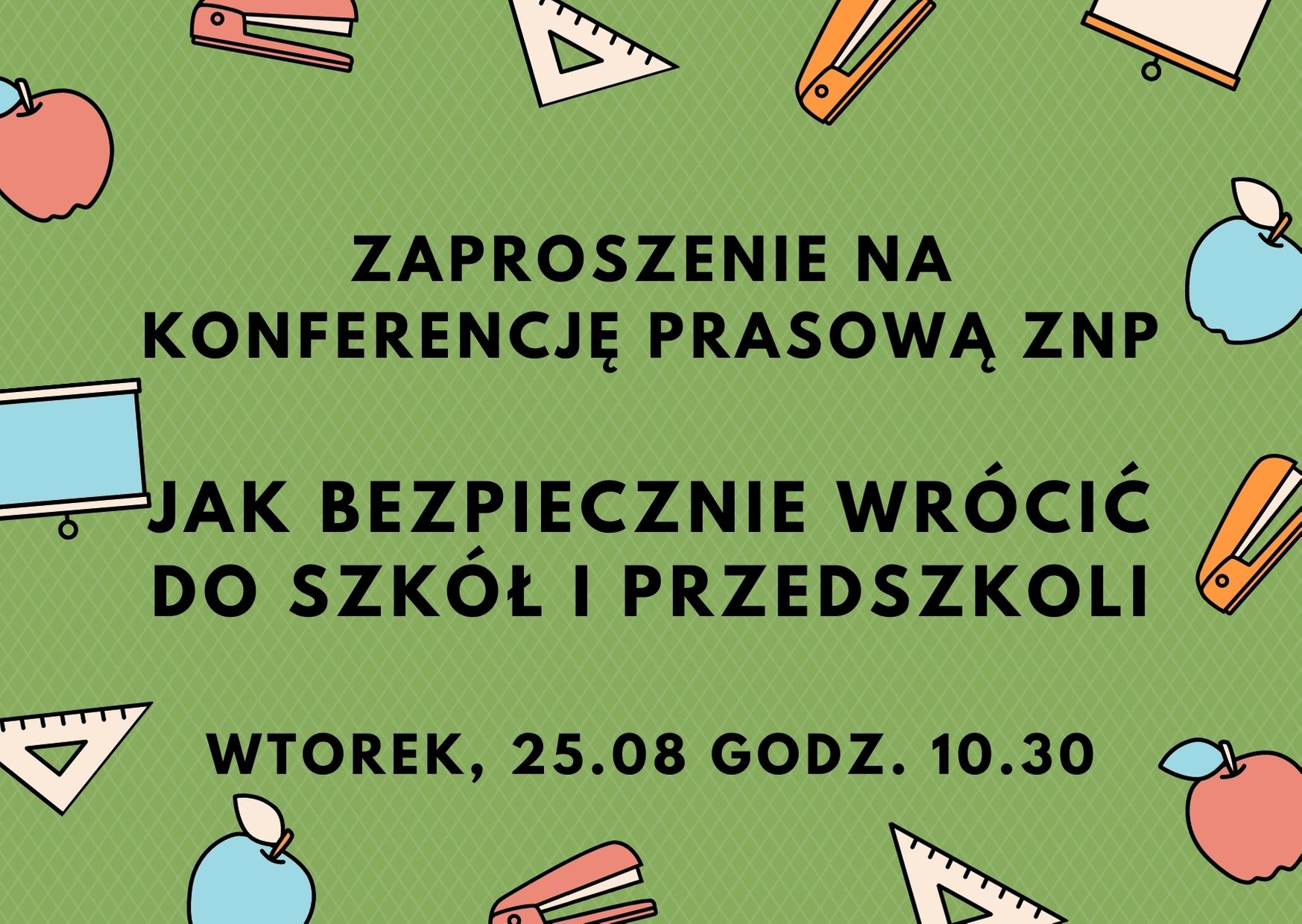 Konferencja prasowa ZNP 25.08.2020